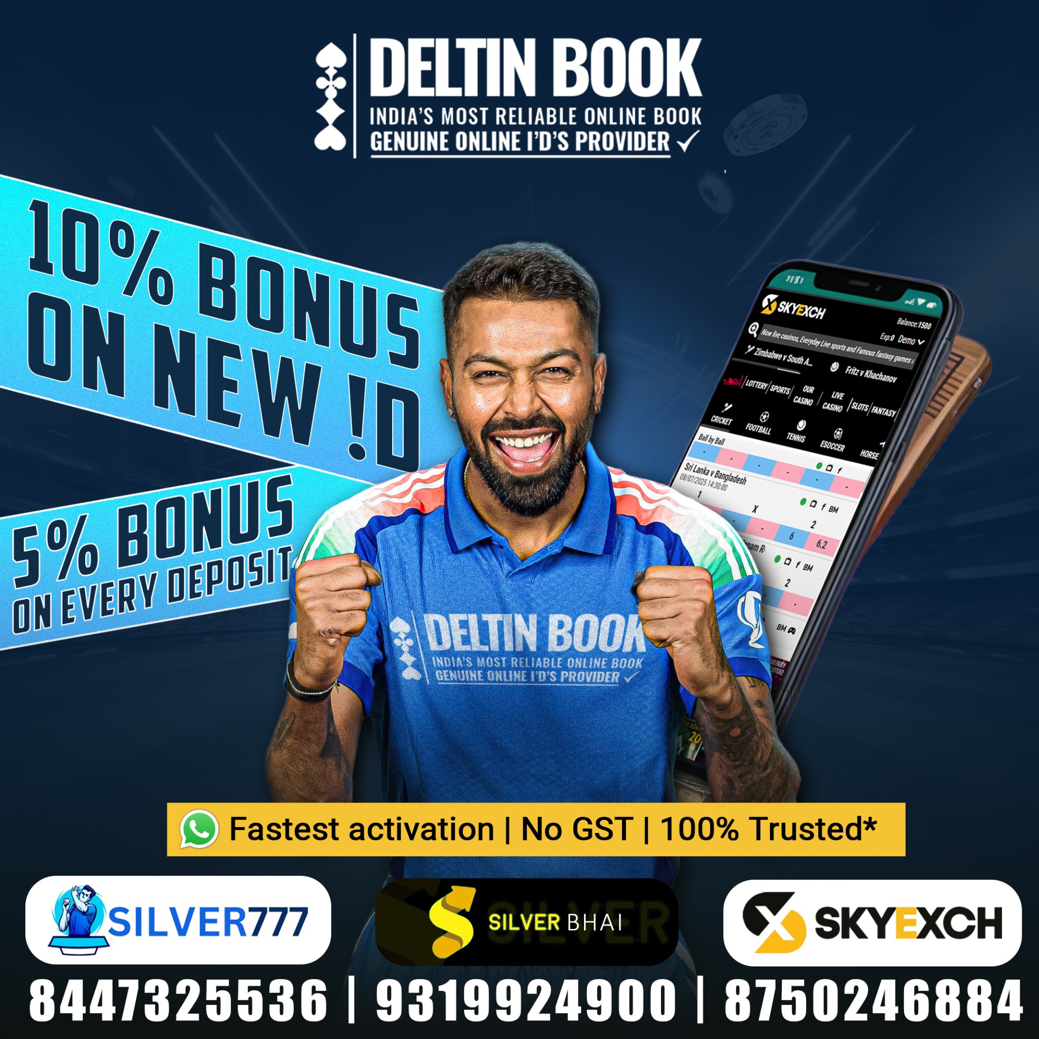 Deltin Book Poster